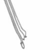 Łańcuch pancer 55cm srebro 925 ROD